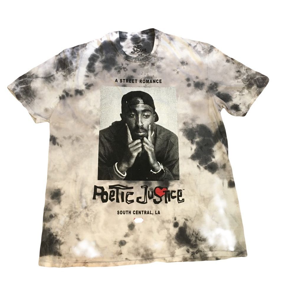 Tu Pac A Street Romance Poetic Justice South Central T-shirt Black Philco’s
